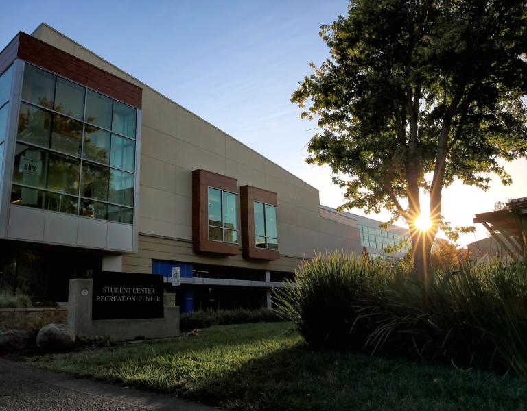 Exterior Student Center View