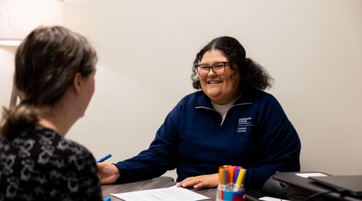 Advisor meeting with Student