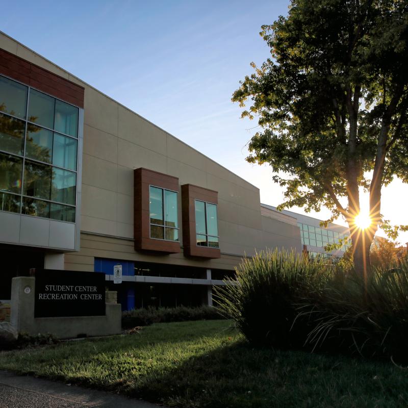Exterior Student Center View